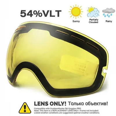 Image de Lunettes de Ski Premium Anti-Buée & UV