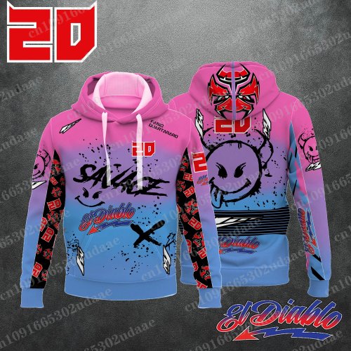 Image de Sweat à Capuche Fabio Quartararo MotoGP - Style Sportif & Mode
