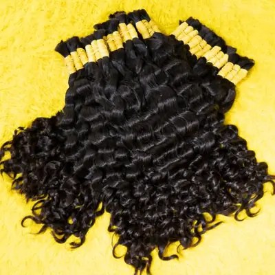 Image de Cheveux Humains Vague Profonde Remy - 100g