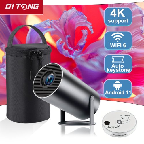 Image de Projecteur Portable 4K HD avec Android - Hy300 Plus