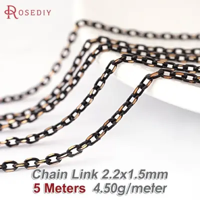 Image de Collier O en Cuivre Coloré - 5m, 1.5mm