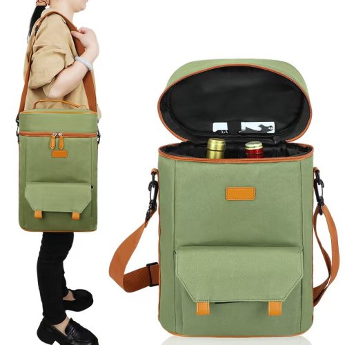 Immagine di Borsa Portatile Multifunzione per Vino e Fotocamera