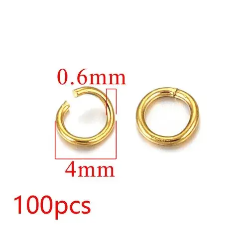 Oro 4mm100uds