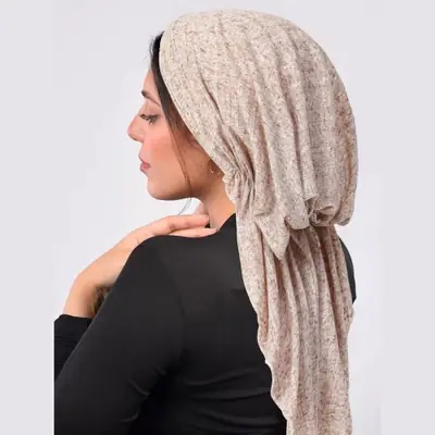 Image de Hijab Turban Élastique - Coiffure Simple & élégante