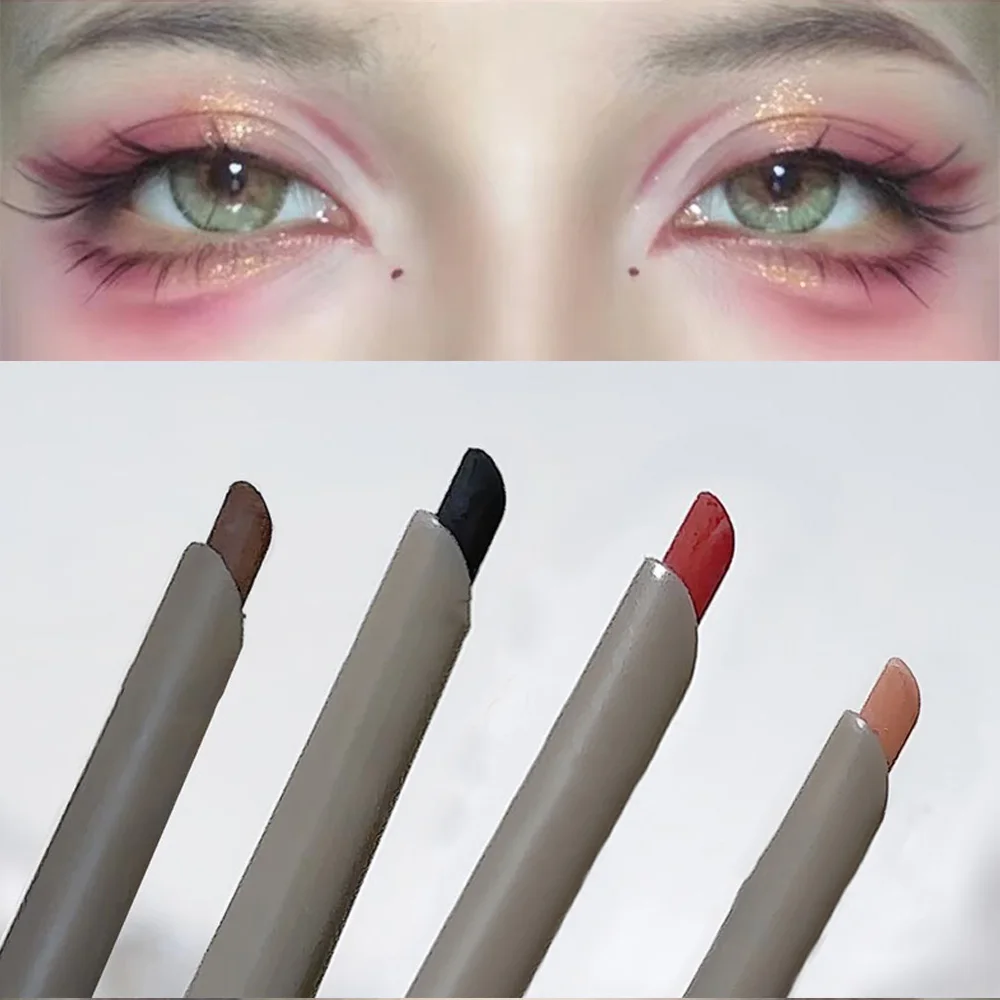 Image of Natural Matte Wine Red Eyeliner Pencil with Silky Smooth Finish – Waterproof, Long-Lasting, Easy to Apply for Defined Eyes