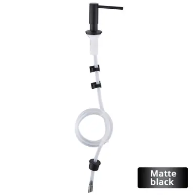 Image de Distributeur de Savon Tube en Silicone - Montage mural facile