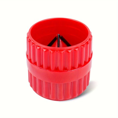 Afbeelding van Rode Interne Externe Buis Metalen Buizen Zware Ontbramen Tool Tubing Afschuining Tool voor PVC/PPR/Koper/Messing/Aluminium Buizen