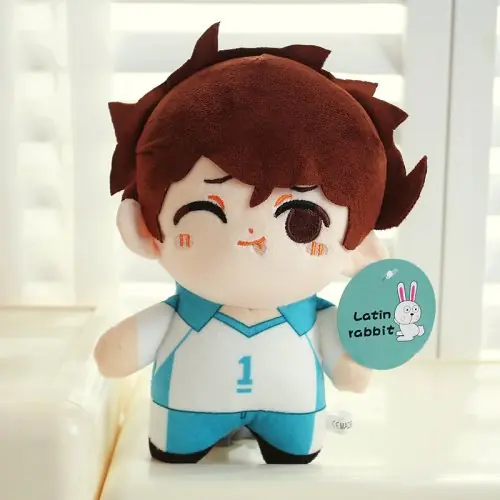 Image de Peluche Haikyuu ! - Kuroo, Oikawa, Tsukishima & Kageyama - 26 cm