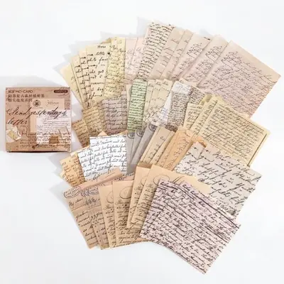 Image de Papier Décoratif Vintage pour Scrapbooking