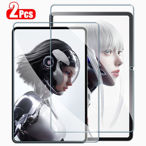 Imagen de Protector de Pantalla de Vidrio Templado para Tableta RedMagic Astra – Accesorio de Protección Premium para Juegos, Pack de 2 Unidades