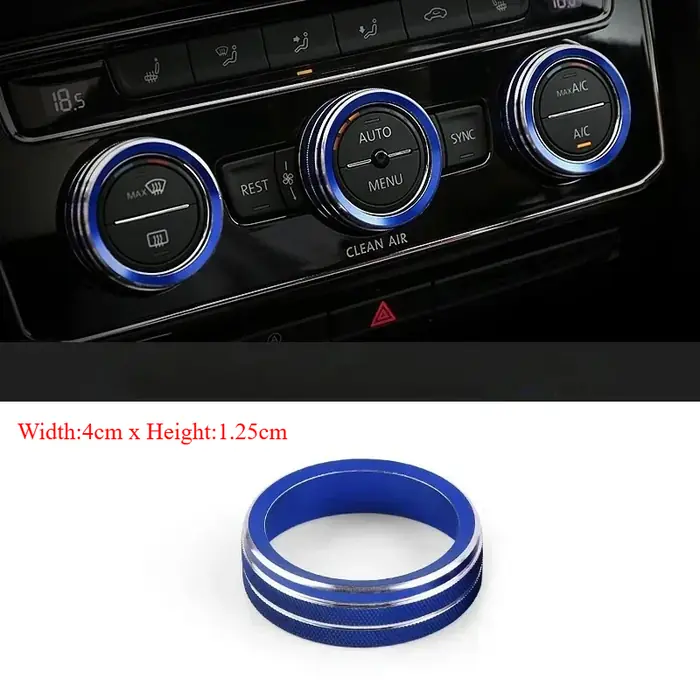Image de Anneau de Commande AC pour VW Tiguan, Atlas, T-Roc, Passat B8 (2017-2019)
