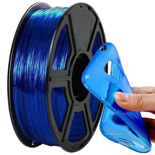 Imagen de Filamento TPU Flexible 1.75mm - Brilla en la Oscuridad