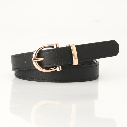 Afbeelding van Elegante PU Leer Riem met Metalen Gesp voor Vrouwen – Modieus en Comfortabel voor Jurken, Jeans en Broeken