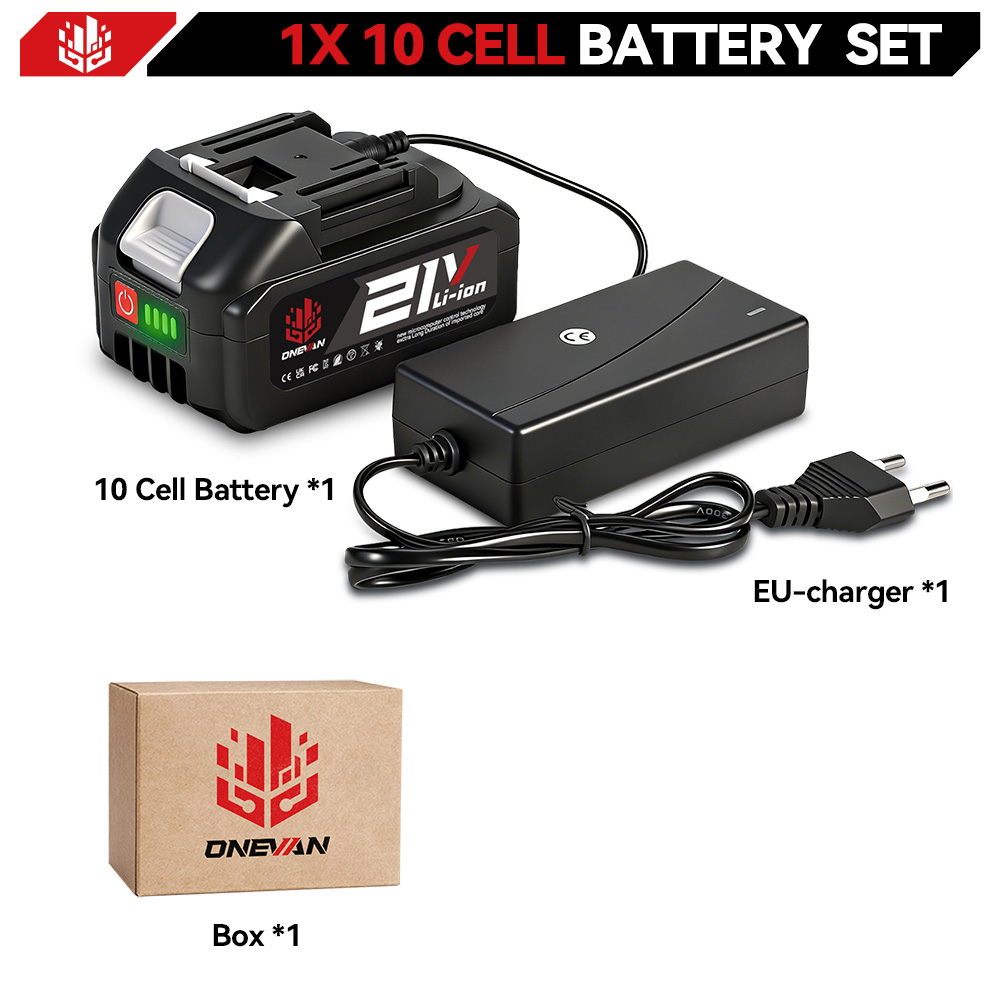 Bild von 15000mAh Li-Ion Akku für Makita 18V mit Anzeige