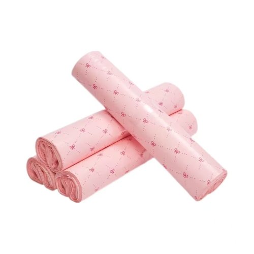 Immagine di INPLUSTOP 50Pcs borsa espressa addensata bianca Love Heart Printing logistica Mailing sacchetto post...