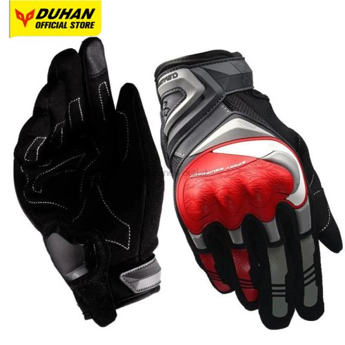 Bild von Atmungsaktive Motorradhandschuhe mit Vollfinger-Schutz, Touchscreen-Funktion und Hochleistungsdesign für Racing, MotoCross und Outdoor-Sport