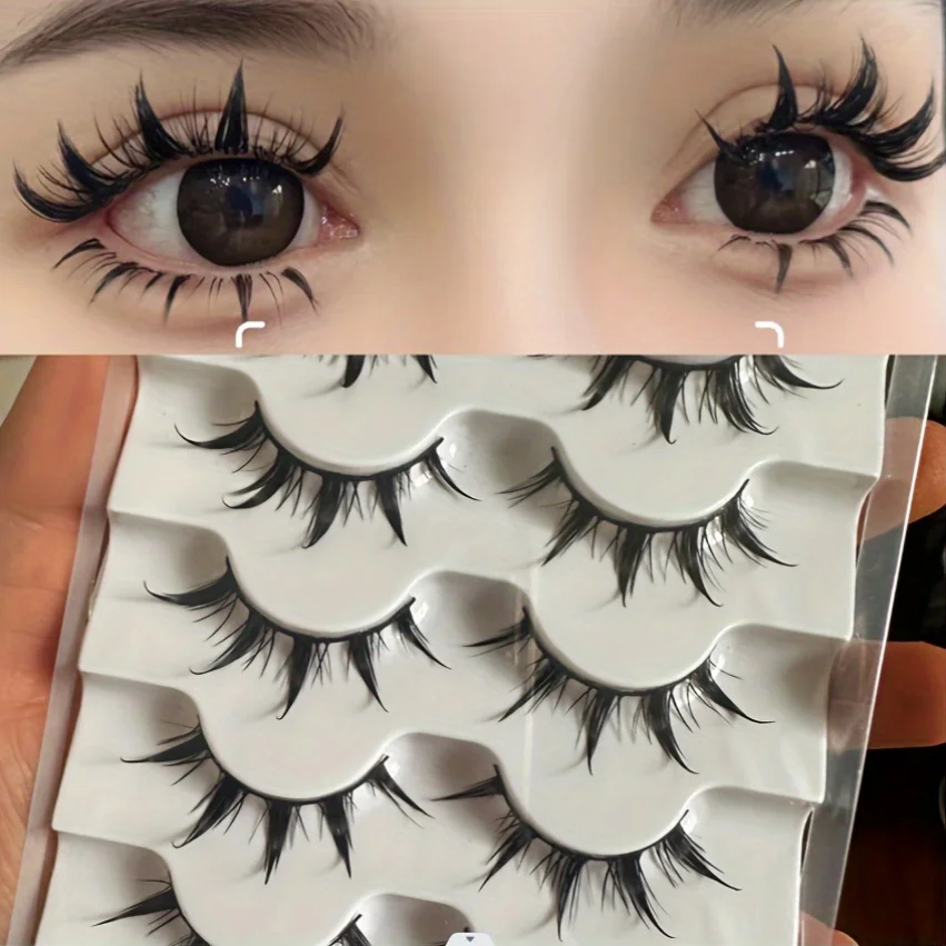 Bild von Anime-Inspirierte Kunstwimpern – Dramatisch & Voluminös