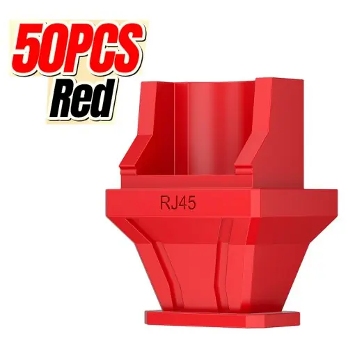 Image de Capuchon Anti-Poussière RJ45 - Protection Flexible pour Routeur et Commutateur