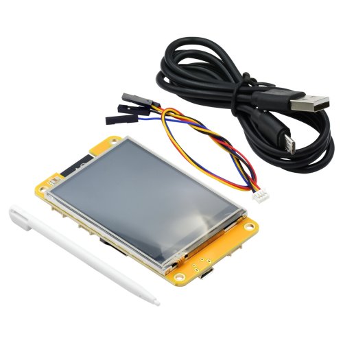 Image of ESP32 Arduino-Compatible Development Board with 2.8-inch 240x320 TFT LCD Touch Screen, LVGL Support, Wi-Fi & Bluetooth for Smart IoT Projects