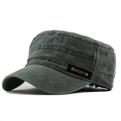 Casquette Militaire Homme - Coton Lavable & Protection Solaire