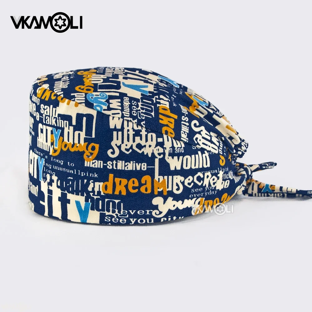 Imagen de Gorro Ajustable con Estampado de Letras - Ideal para Profesionales