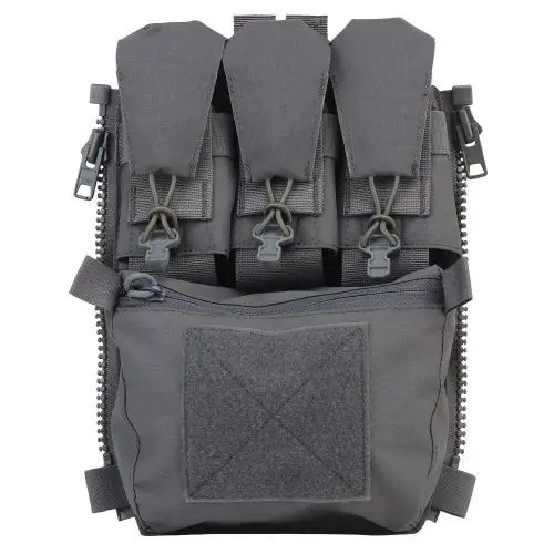 Image de Gilet Airsoft V5 FCPC avec Plaque Arrière et Pochettes