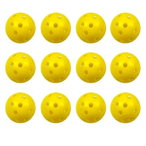 12pcs żółty kulki