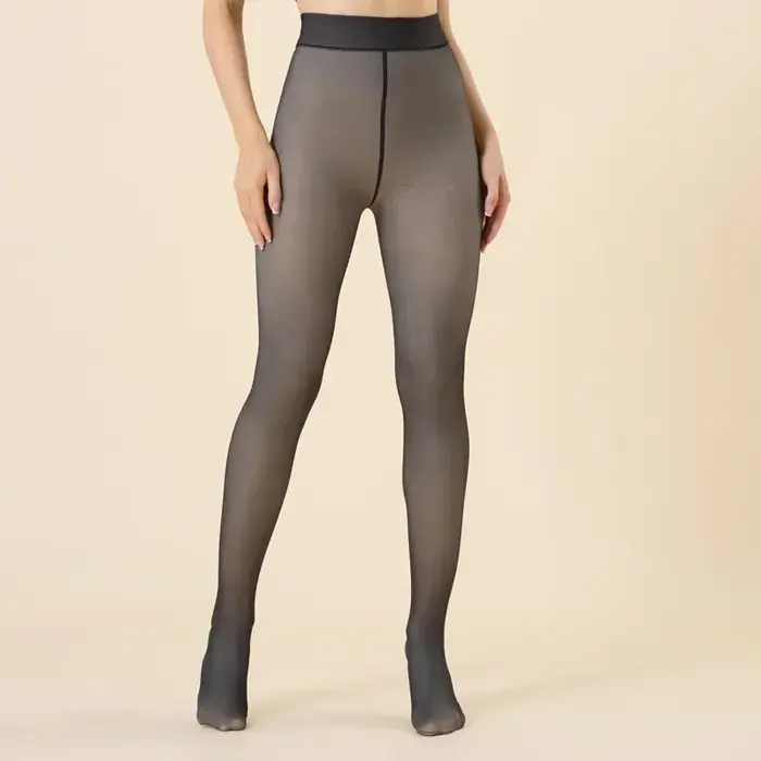 Image de Collants Thermiques Faux Bas Hiver - Chauds & Sexy