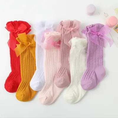 Image de Bas Longs Princesse pour Bébé Fille 0-24 Mois