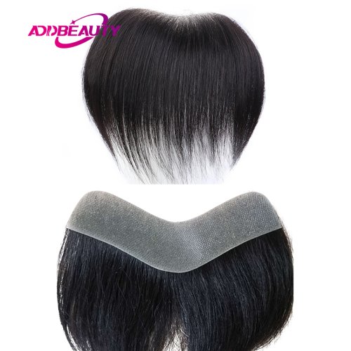Image of Vstyle Men Toupee Human Hair Thin Skin Full PU Human Hair Wigs for Men Invisible Vloop Men's Capillary Prothesis Natural Color