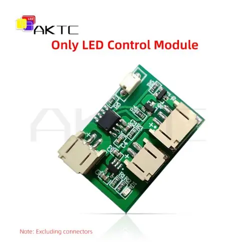 Image de Module LED Tactile Rechargeable 5V - Contrôle Lumineux Simple & Double Couleur
