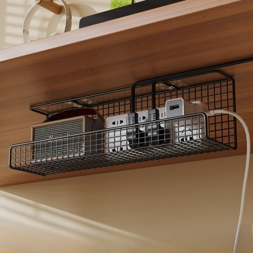 Bild von Kabelmanagement-Box – Ordnung unter Ihrem Schreibtisch
