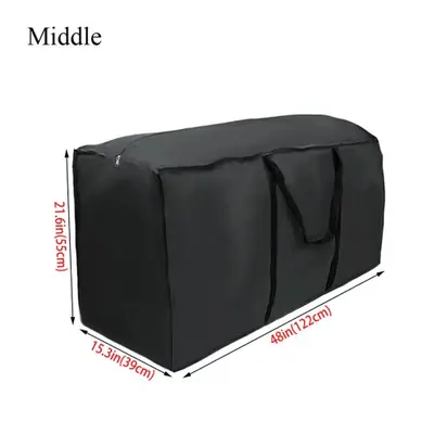 Image de Sac de Rangement Étanche pour Coussins de Jardin