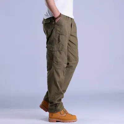 Image de Pantalon Cargo Homme Tactique Ripstop - Multi-Poches & Élastique