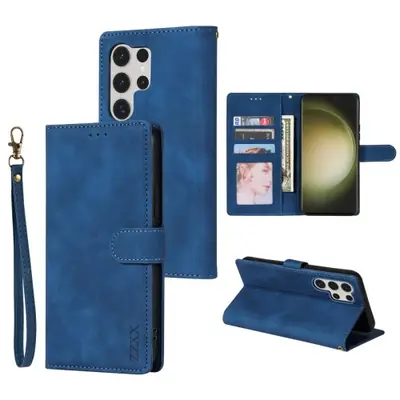 Image de Étui Portefeuille Cuir Magnétique pour Samsung Galaxy S25 Ultra & Plus