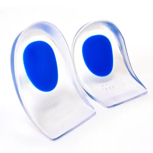 Image de Semelles en Gel de Silicone COSYLEE avec Coussin de Talon - 1, 3 ou 6 Paires