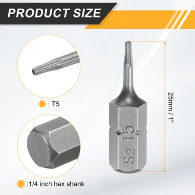 Image de Embouts Torx T6 à T40 - Set de 10 Pièces