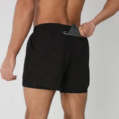 Image de Shorts de Fitness 2-en-1 pour Hommes