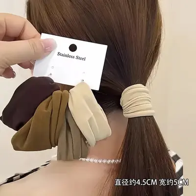 Image de Bandes Élastiques pour Cheveux - Style Coréen