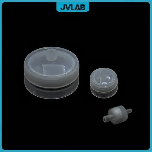 Image of Natural Polypropylene Filter Holder with Removable Needle – Replaceable PP Filter Head for Membrane Filtration (13mm, 25mm, 50mm Diameter)