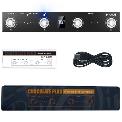 Image de MIDI Controller Sans Fil avec Pédalier - Contrôle Musical Avancé
