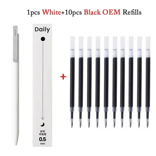 1White 10 Black OEM