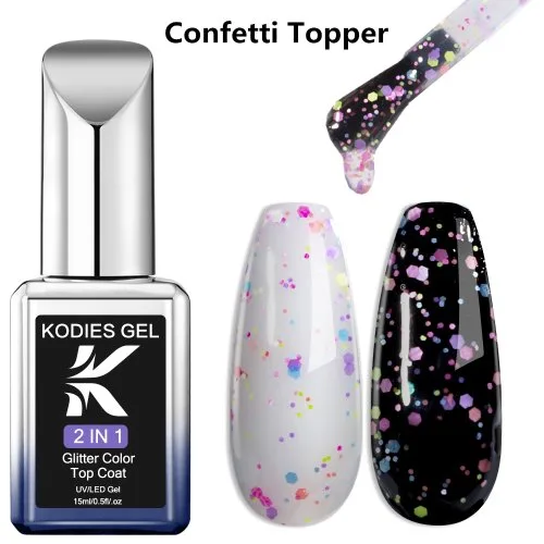 Konfetti-Topper