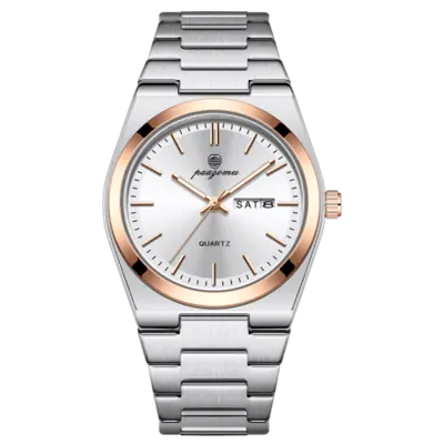 Image de Montre Homme Quartz Lumineuse - Étanche & Chronographe