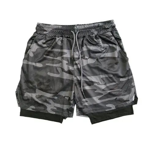 Camouflage gris noir