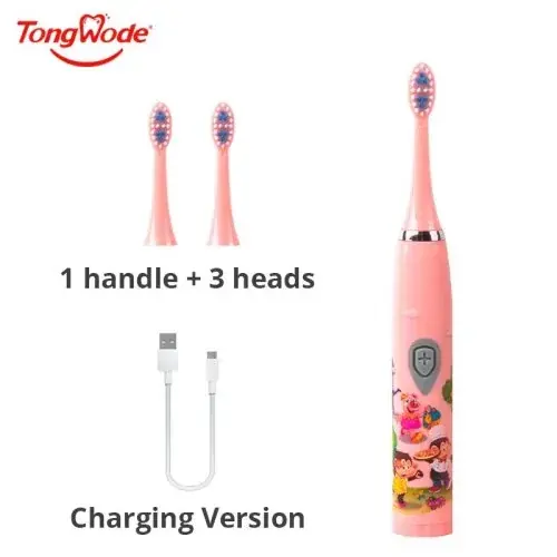 Image de Brosse à Dents Électrique Enfant - Colorée & Rechargeable