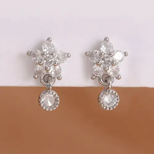 Silber-weiß-2PCS