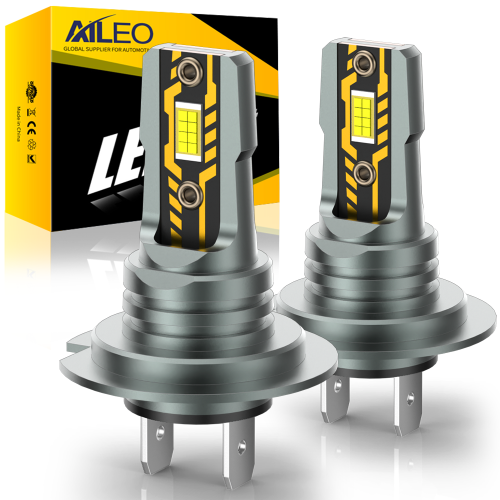 Afbeelding van AILEO 2 Stuks H7 LED Verlichting 200W 22000LM Koplamp Lamp 6500K Mini Size Ontwerp Draadloos Voor Auto lamp CSP 5570 Chip Wit Plug & Play