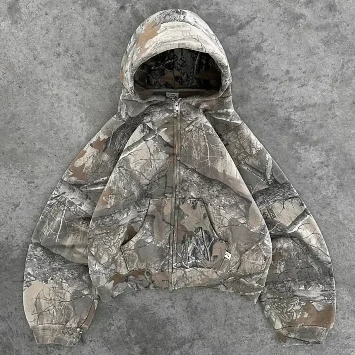 Image de Veste Gothique Vintage Y2K à Capuche - Chaud & Décontracté