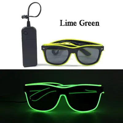 Image de Lunettes LED Lumineuses - Éclat